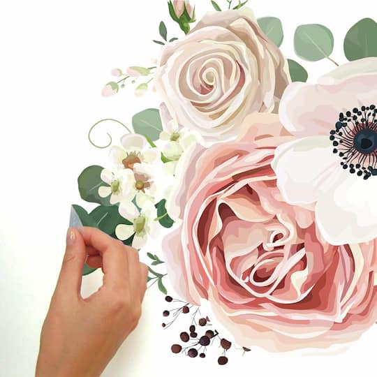 RoomMates Fresh Floral Giant Peel & Stick Giant Decals